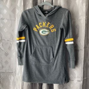 Packer Pro shop girls tunic sweatshirt
